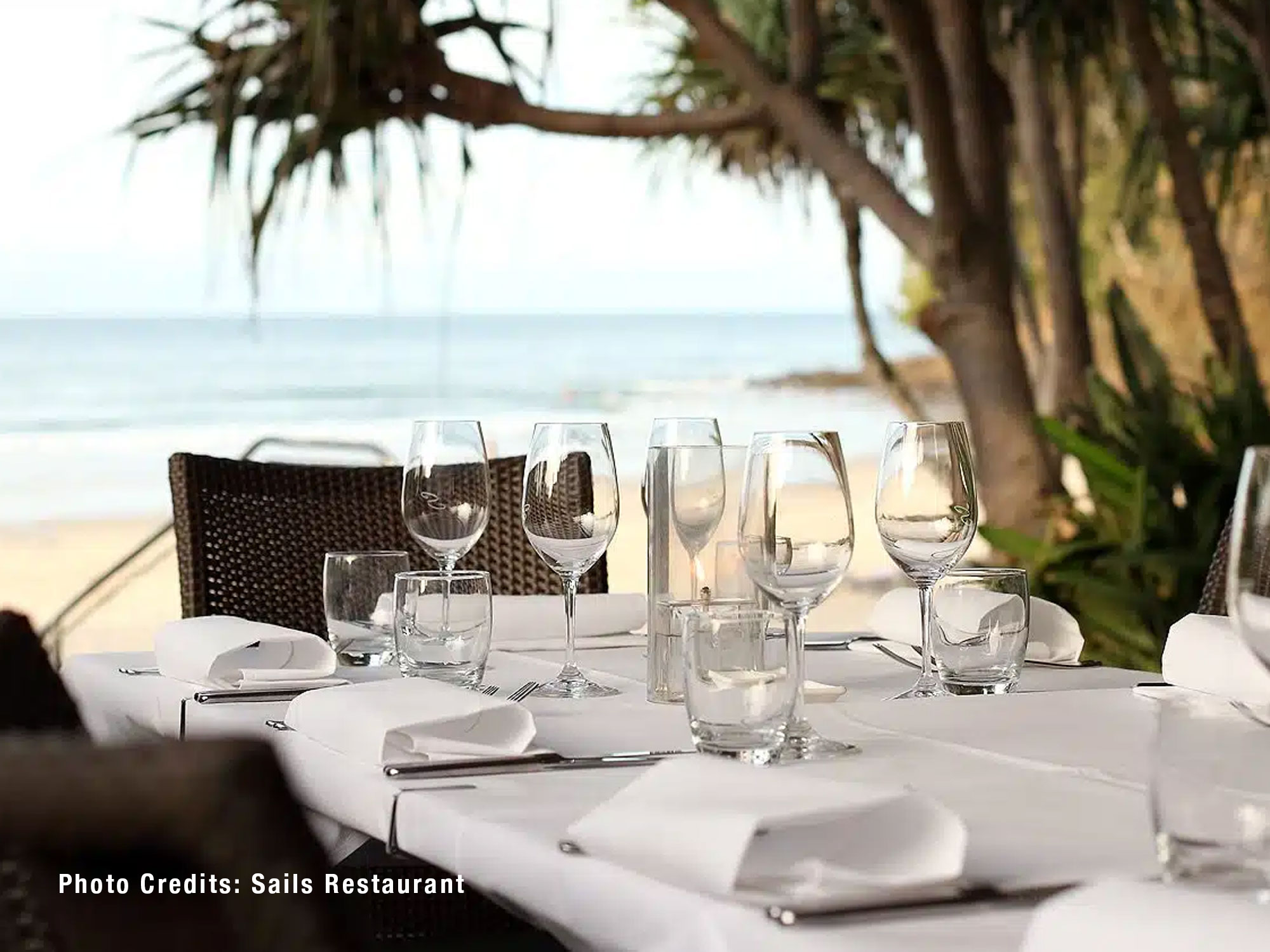 Sails restaurant in Noosa Heads